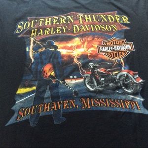 Harley Davidson T-shirt Southaven Mississippi L